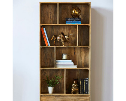 Moe's - Colvin Shelf in Brown