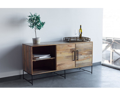 Moe's - Colvin Entertainment Unit in Brown