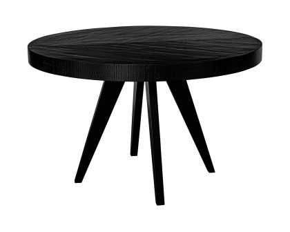 Moe's Parq Round Dining Table - Black, 48"