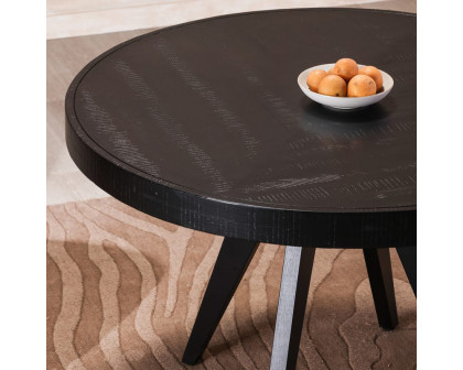 Moe's Parq Round Dining Table - Black, 48"