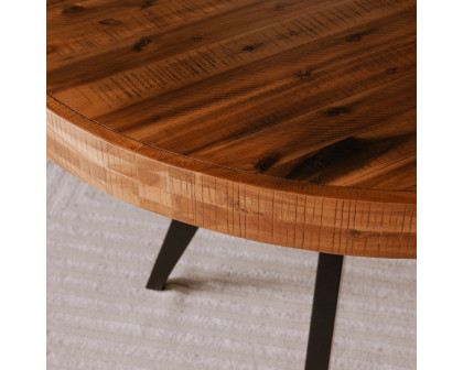 Moe's Parq Round Dining Table - Cappuccino, 48"