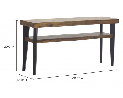 Moe's - Parq Console Table in Brown