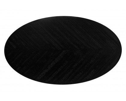 Moe's Parq Oval Dining Table - Black