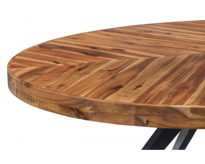 Moe's Parq Oval Dining Table - Cappuccino