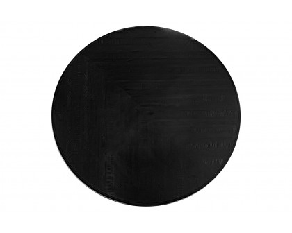 Moe's Parq Round Dining Table - Black, 60"