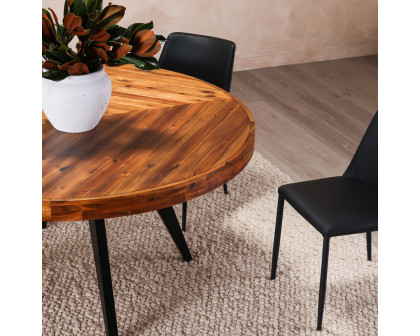 Moe's Parq Round Dining Table - Amber, 60"