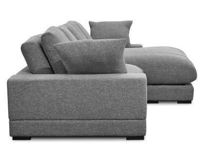 Moe's™ Plunge Sectional - Gray