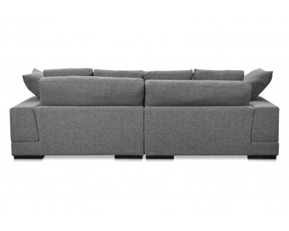 Moe's™ Plunge Sectional - Gray