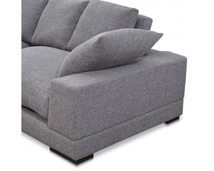 Moe's™ Plunge Sectional - Gray