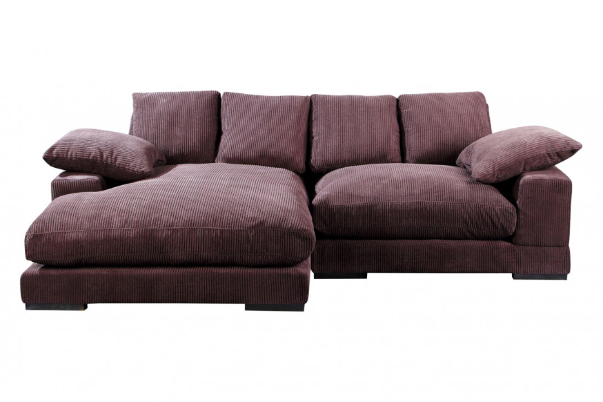 Moe's™ Plunge Sectional - Dark Brown