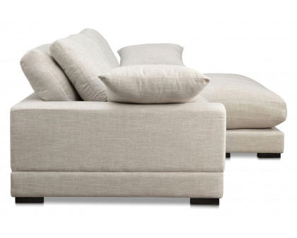 Moe's Plunge Sectional - Sahara