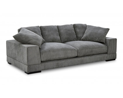 Moe's Plunge Contemporary Sofa - Charcoal