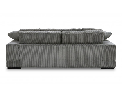 Moe's Plunge Contemporary Sofa - Charcoal