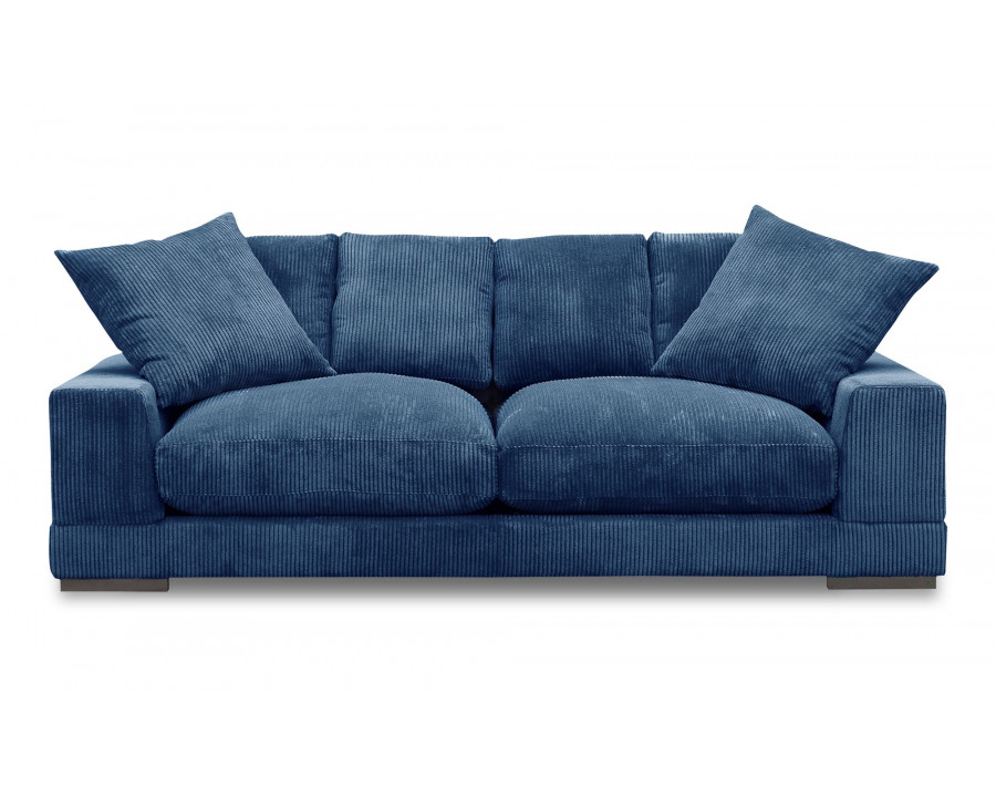 Moe's Plunge Contemporary Sofa - Navy