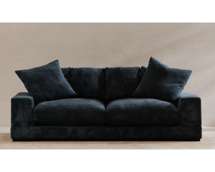 Moe's Plunge Contemporary Sofa - Navy