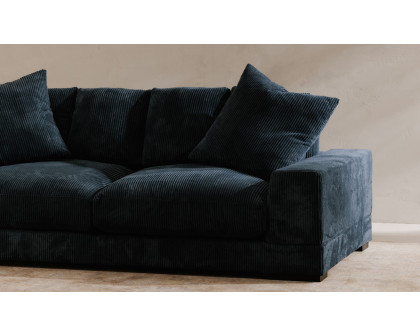 Moe's Plunge Contemporary Sofa - Navy