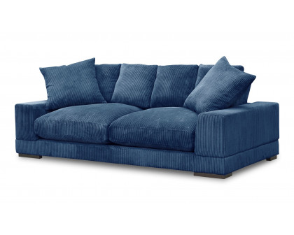 Moe's Plunge Contemporary Sofa - Navy