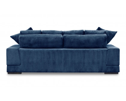 Moe's Plunge Contemporary Sofa - Navy