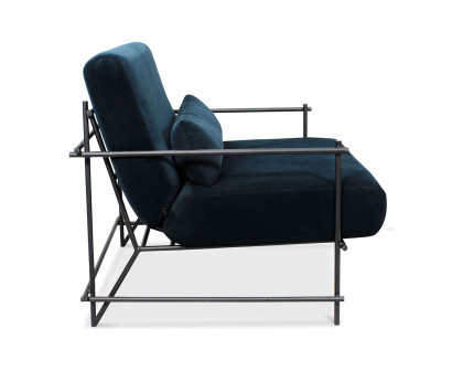 Moe's - Collins Arm Chair in Blue