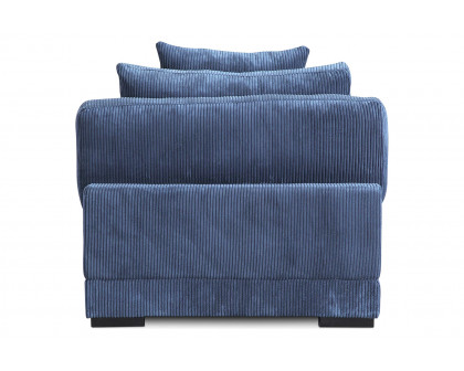 Moe's Tumble Slipper Chair - Navy Blue