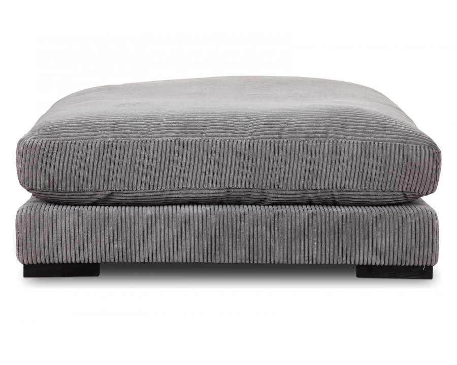 Moe's Tumble Ottoman - Dark Gray