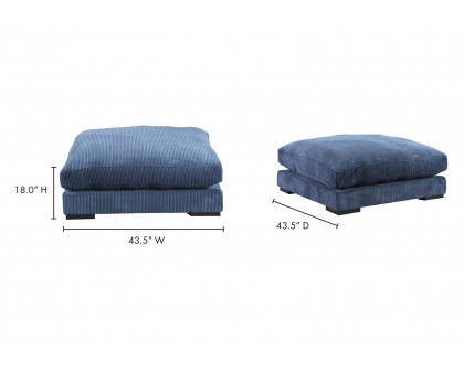 Moe's™ Tumble Ottoman - Navy Blue