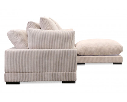 Moe's Tumble Lounge Modular Sectional - Cappuccino