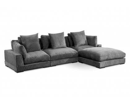 Moe's Tumble Lounge Modular Sectional - Dark Gray