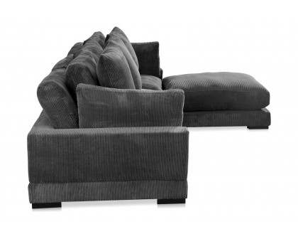 Moe's Tumble Lounge Modular Sectional - Dark Gray