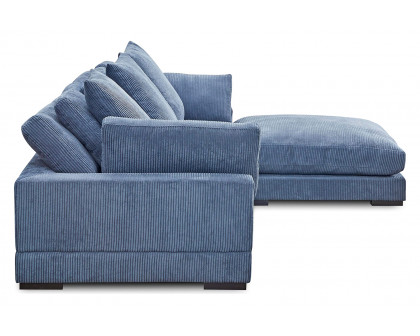 Moe's Tumble Lounge Modular Sectional - Ultra Blue