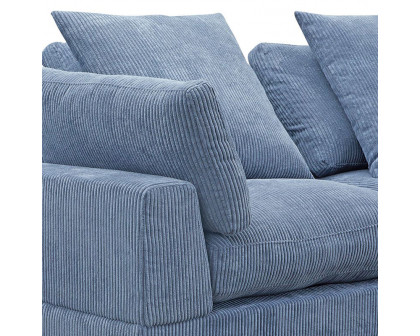 Moe's Tumble Lounge Modular Sectional - Ultra Blue