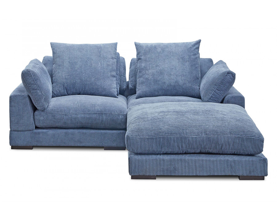 Moe's Tumble Nook Modular Sectional - Ultra Blue