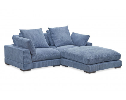 Moe's Tumble Nook Modular Sectional - Ultra Blue