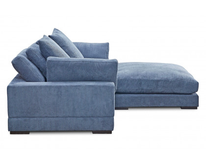 Moe's Tumble Nook Modular Sectional - Ultra Blue