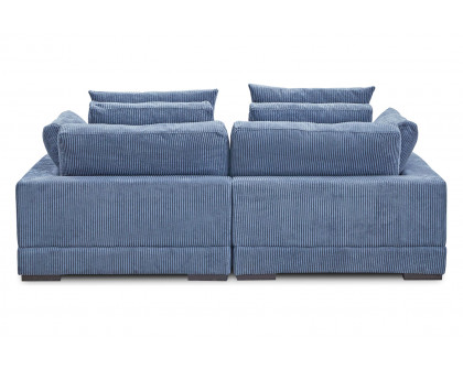 Moe's Tumble Nook Modular Sectional - Ultra Blue