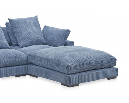 Moe's Tumble Nook Modular Sectional - Ultra Blue