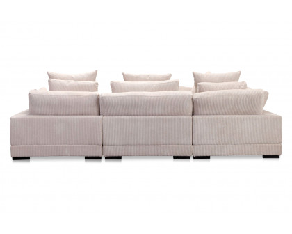 Moe's Tumble Classic L Modular Sectional - Cappuccino