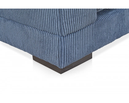 Moe's Tumble Classic L Modular Sectional - Ultra Blue