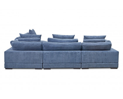 Moe's Tumble Dream Modular Sectional - Ultra Blue