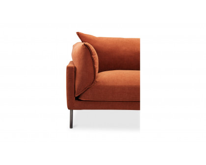 Moe's Jamara Scandinavian Right Facing Sectional - Burnt Auburn