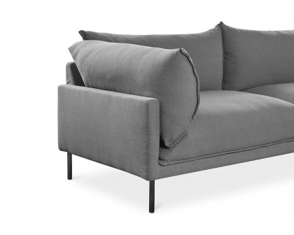 Moe's Jamara Scandinavian Right Facing Sectional - Charcoal Gray