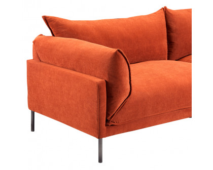 Moe's - Jamara Sofa in Orange