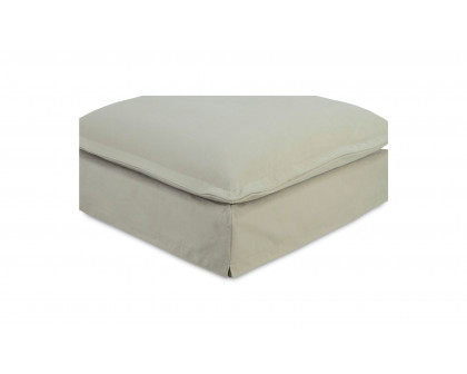 Moe's Olivia Rustic Ottoman - Sand