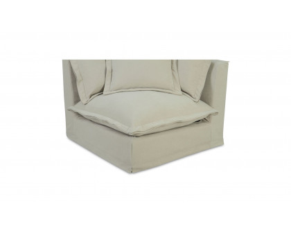 Moe's Olivia Rustic Corner Chair - Sand