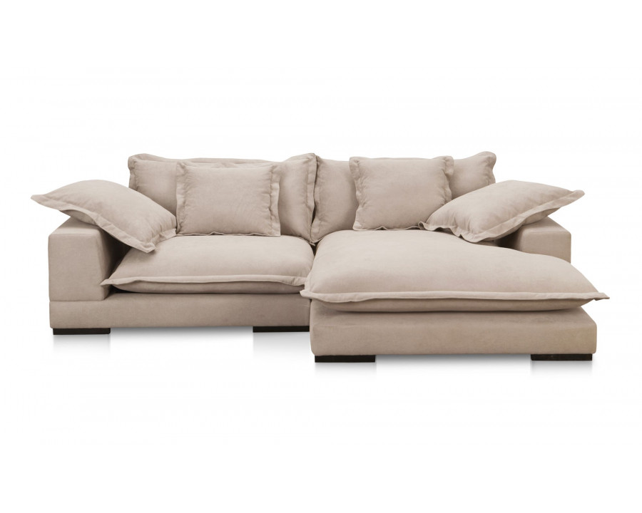 Moe's Daydream Contemporary Sectional - Beige