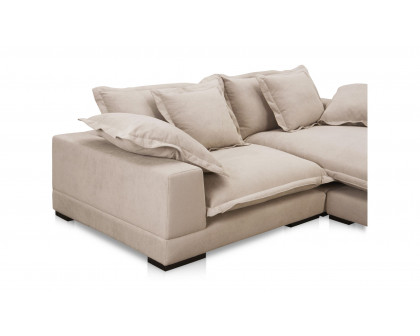 Moe's Daydream Contemporary Sectional - Beige