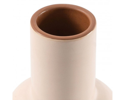 Moe's Nita Vase - Beige