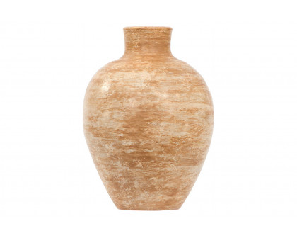 Moe's Dos Vase - Beige, Small