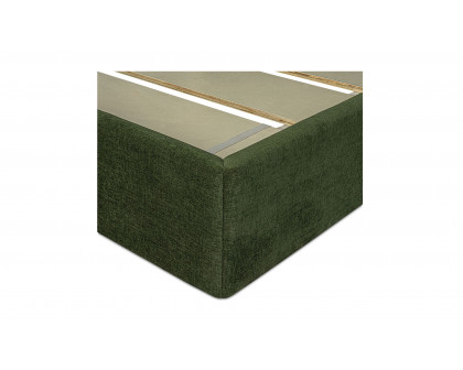 Moe's Nina Contemporary King Size Bed - Forest Green