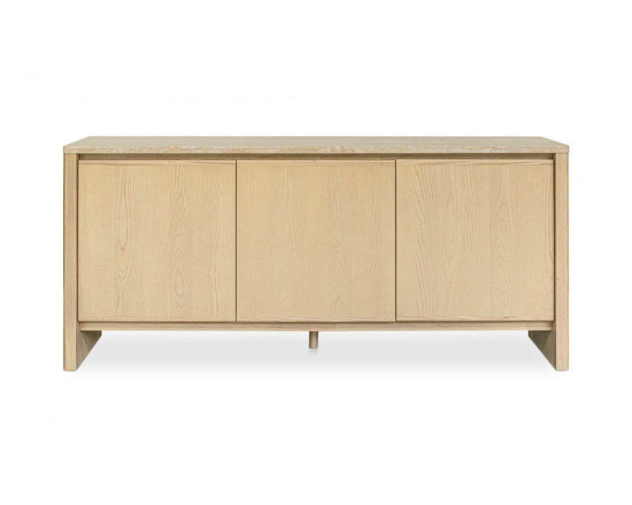 Moe's - Blake Contemporary Sideboard in Beige Travertine